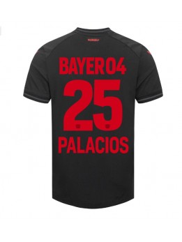 Billige Bayer Leverkusen Exequiel Palacios #25 Hjemmedrakt 2023-24 Kortermet